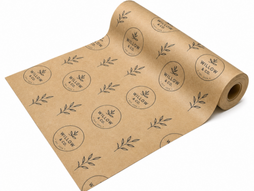 Custom Kraft Wrapping Paper