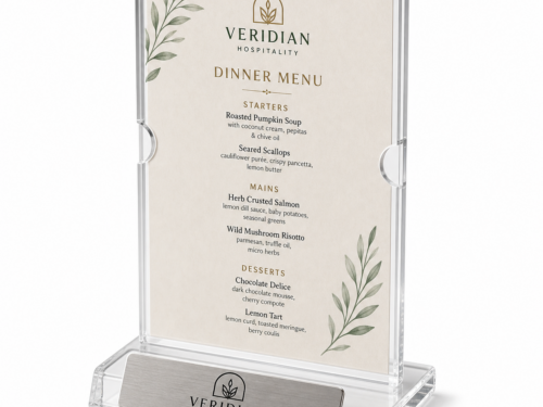 SPHERE-1522_Custom Menu Card Holder