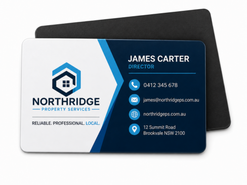 Custom Business Card Magnet