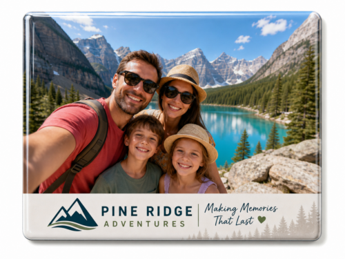 Custom Photo Fridge Magnet