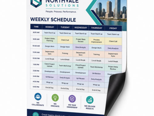 Custom Large Format Magnet Panel