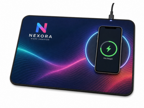 Custom Wireless Charging Mouse Pad