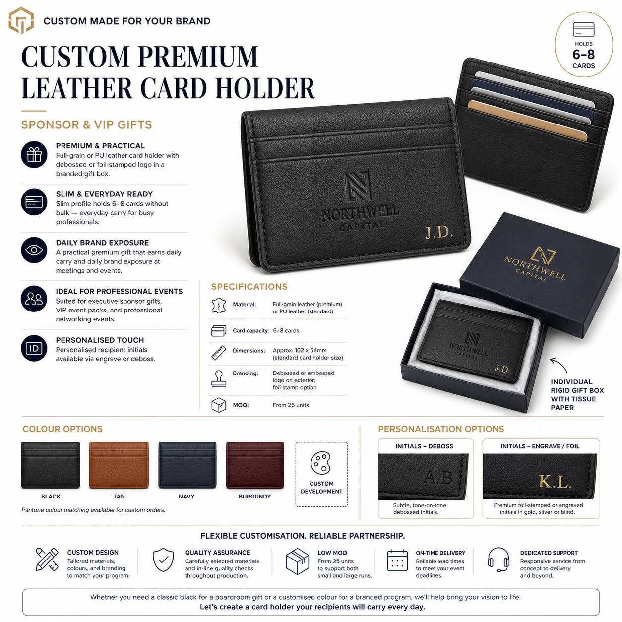 gallery_SPHERE-1506_Custom Premium Leather Card Holder