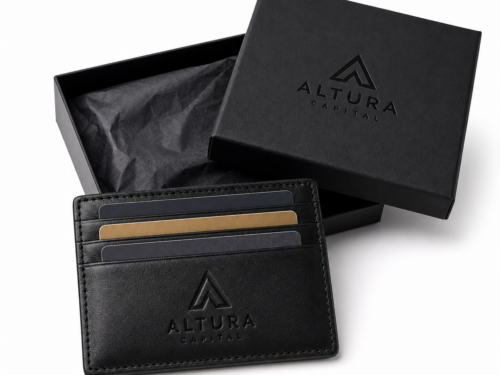 Custom Premium Leather Card Holder