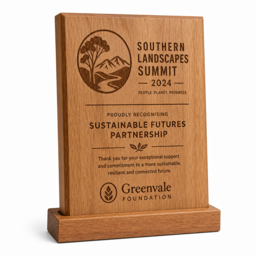 SPHERE-1505_Custom Engraved Timber Plaque