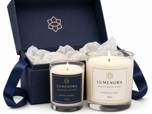 Custom Luxury Candle Gift Set