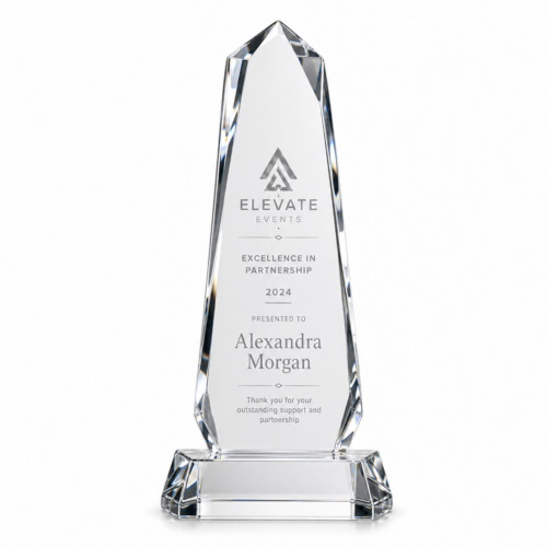 SPHERE-1500_Custom Crystal Glass Award