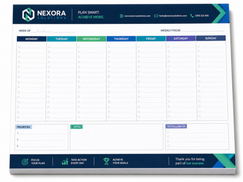 SPHERE-1499_Custom Weekly Desk Pad Planner