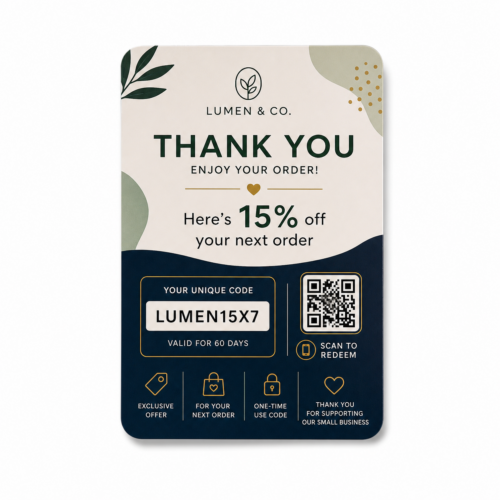 SPHERE-1477_Custom Discount & Bounce-Back Card