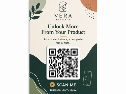 Custom QR Code Content Card