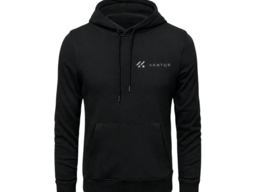 Custom Recycled Cotton Hoodie with Front Pocket