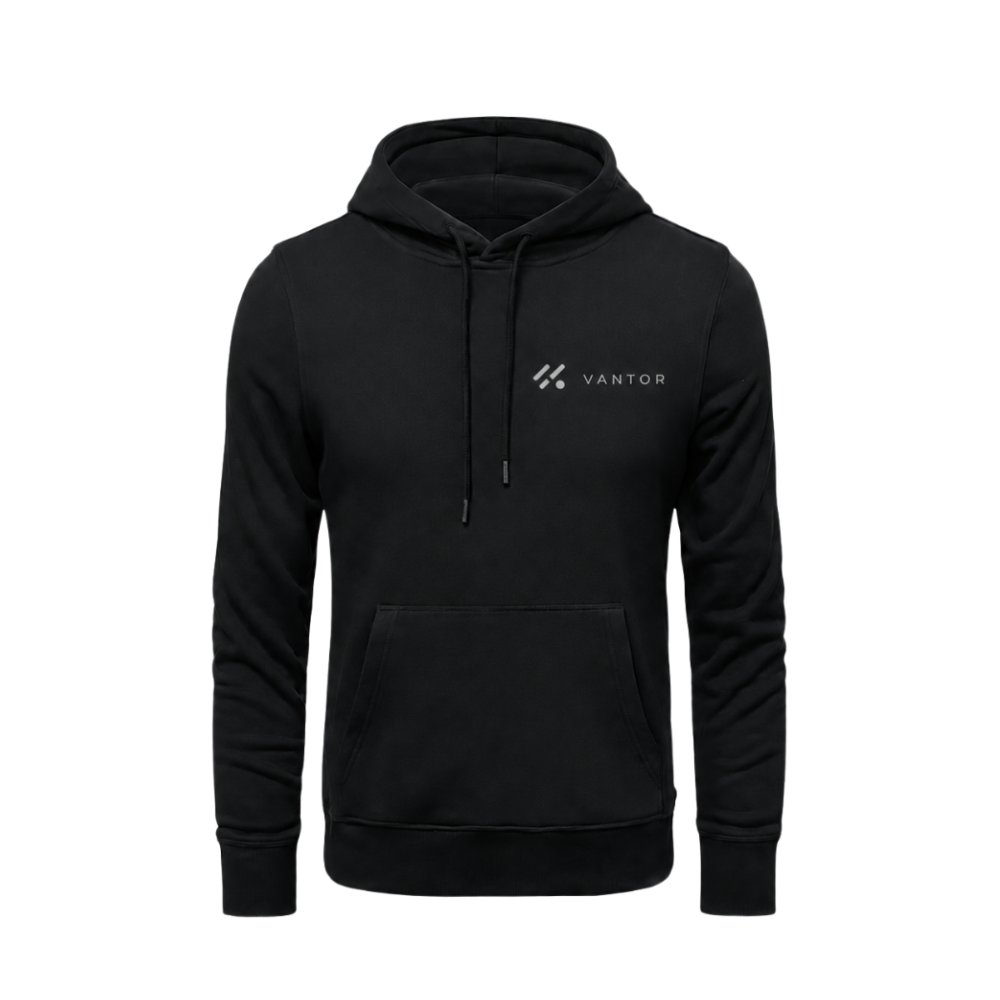 Custom Recycled Cotton Hoodie with Front Pocket