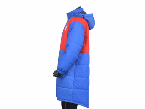 Custom Padded Bench Jacket side 2