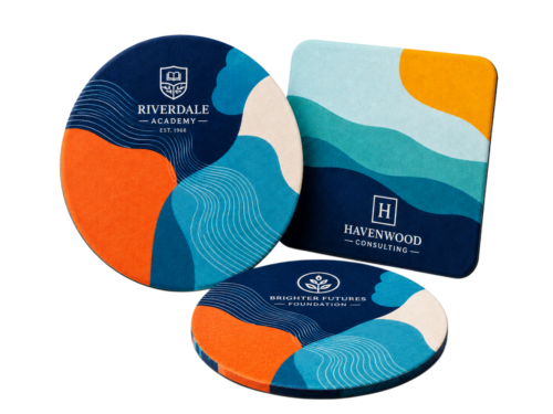Custom Printed Neoprene Drink Coasters