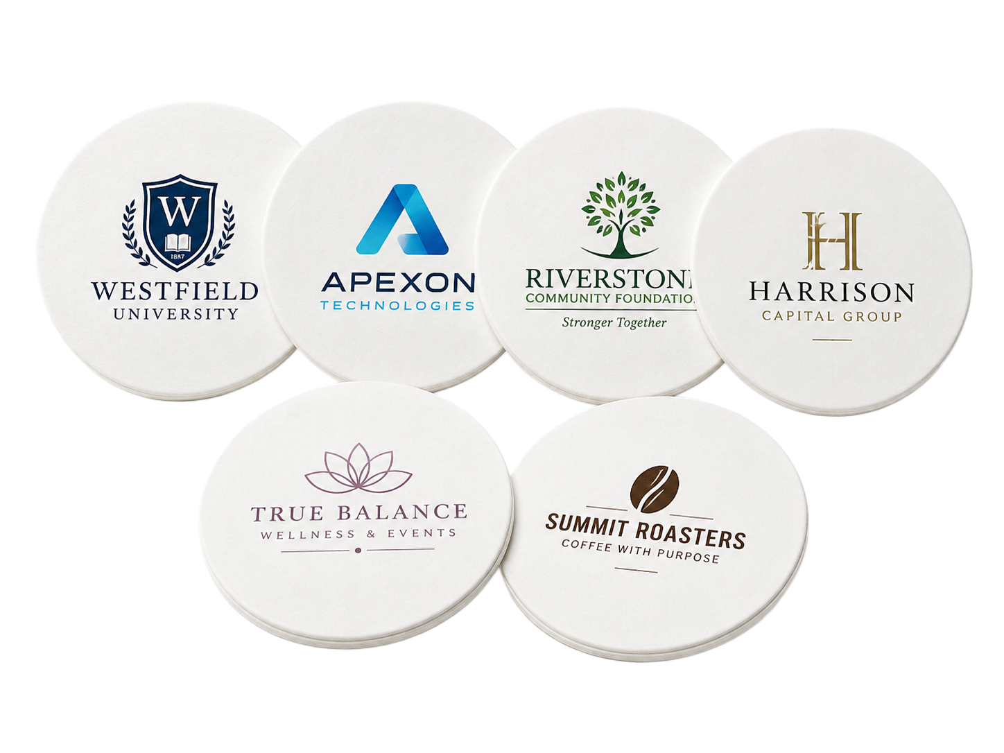 Custom Printed Absorbent Disposable Drink Coasters