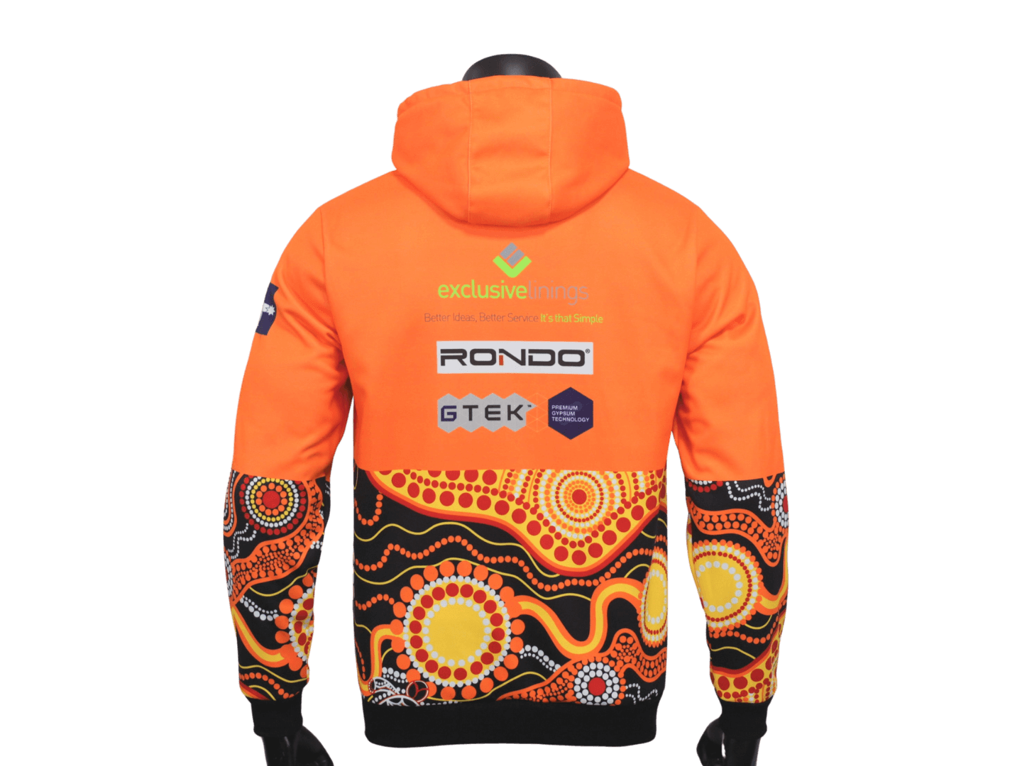 Custom Hi-Vis Sublimation Fleece Hoodie (3)