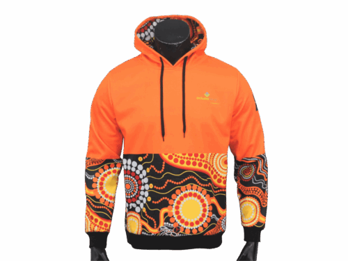 Custom Hi-Vis Sublimation Fleece Hoodie (1)