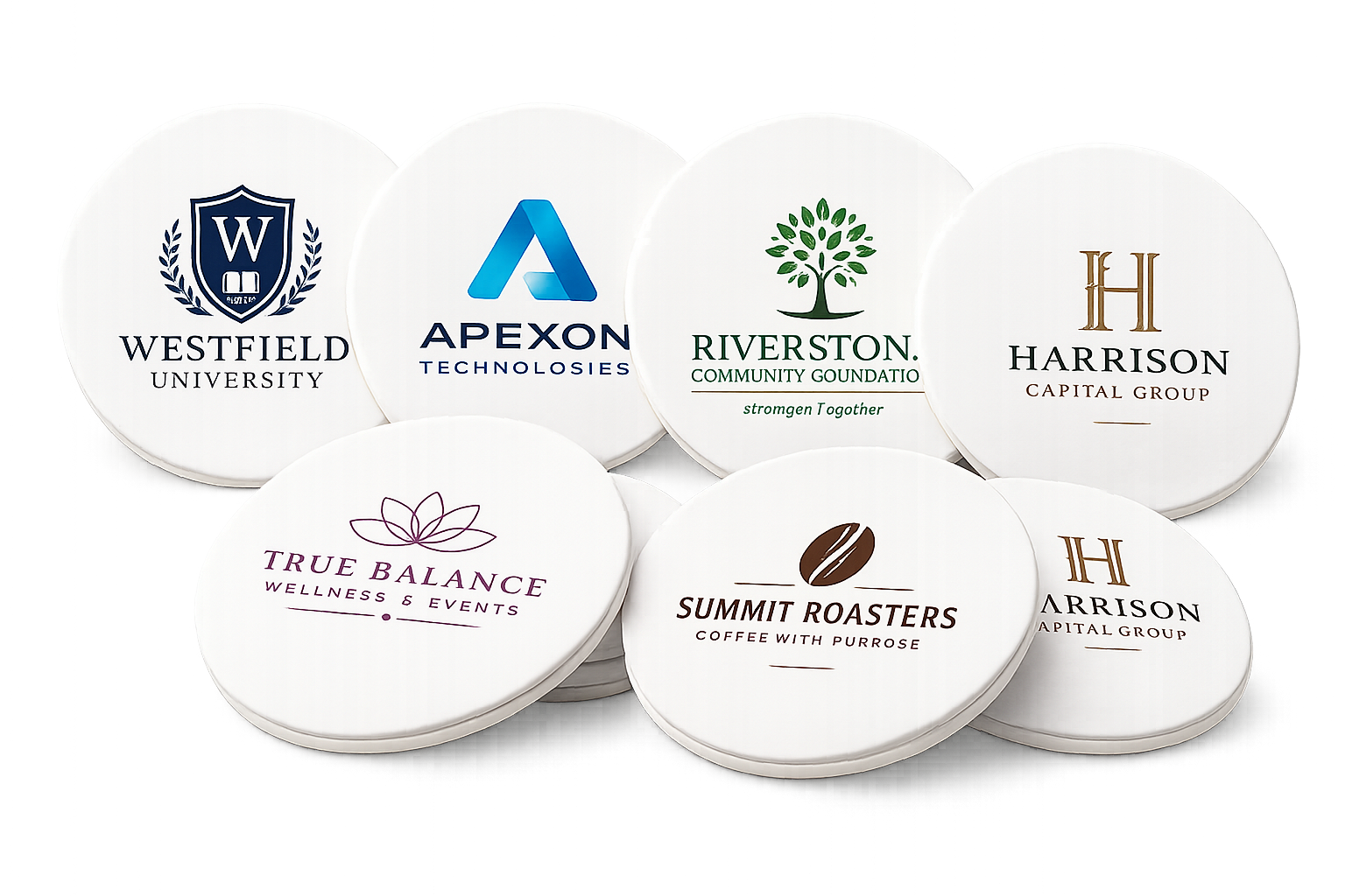 Custom Printed Absorbent Disposable Drink Coasters