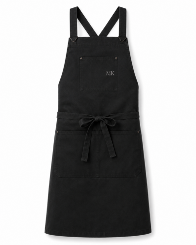 Custom Cross-Back Bib Apron Front Image