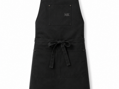Custom Cross-Back Bib Apron Front Image