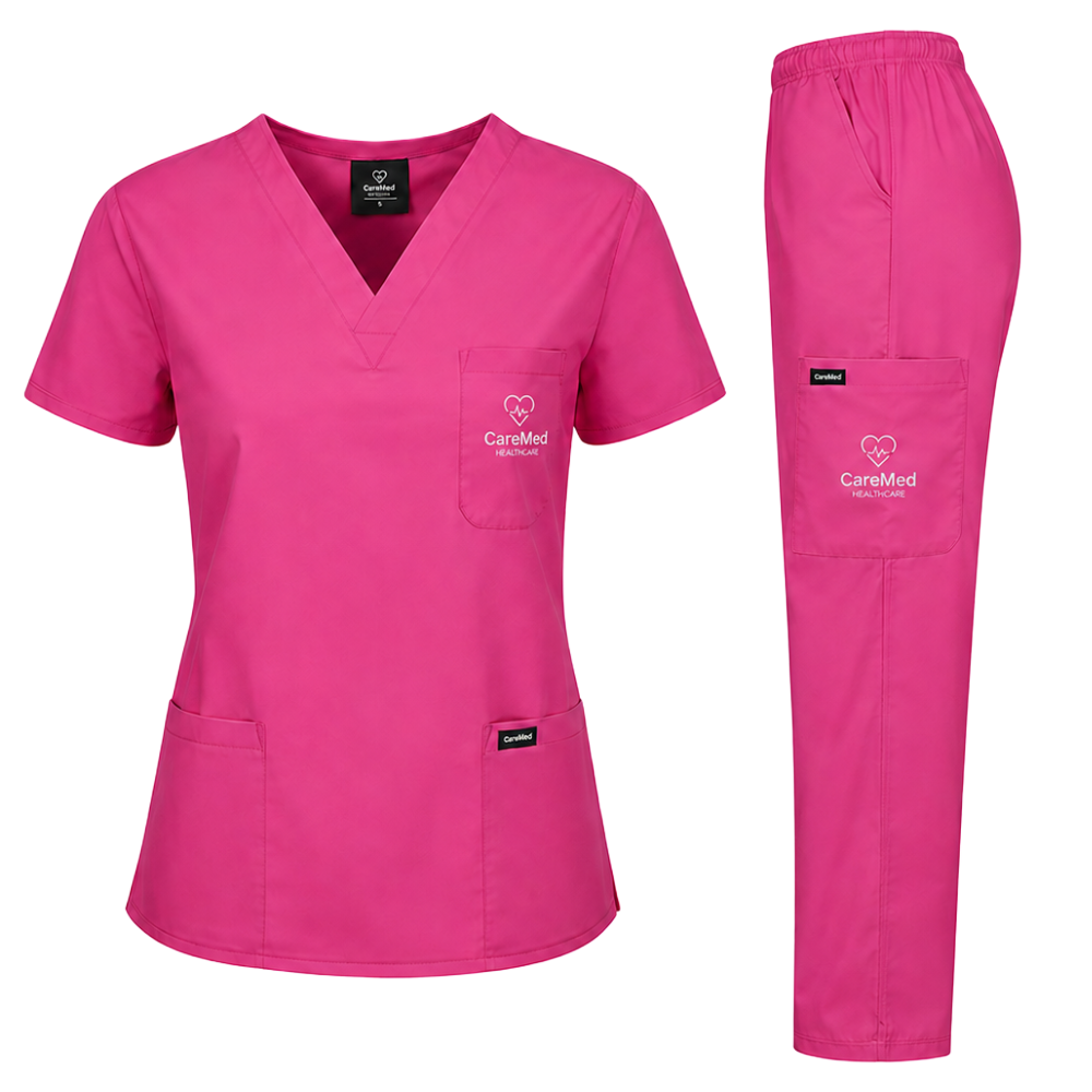 Custom Medical Scrubs Uniform Set