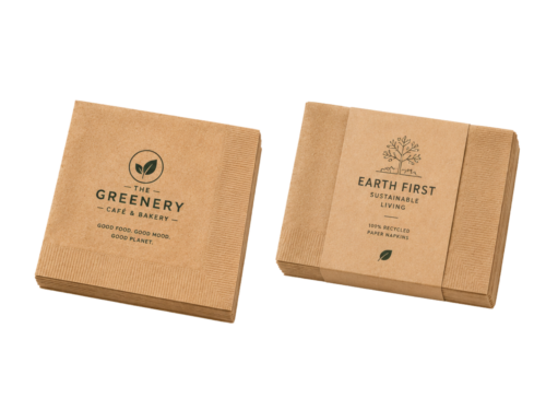 Custom Kraft Eco Napkins