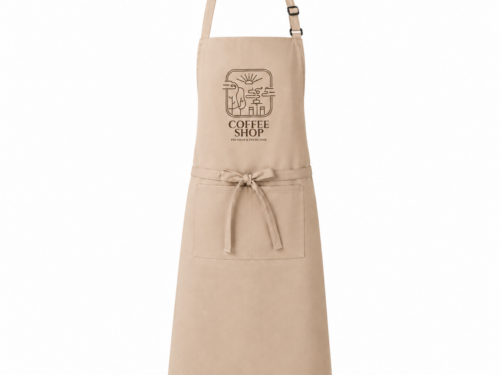 Custom Waterproof PVC Work Apron Featured Image Front View