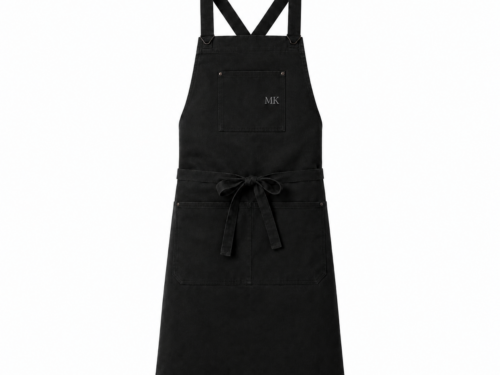 Custom Cross-Back Bib Apron