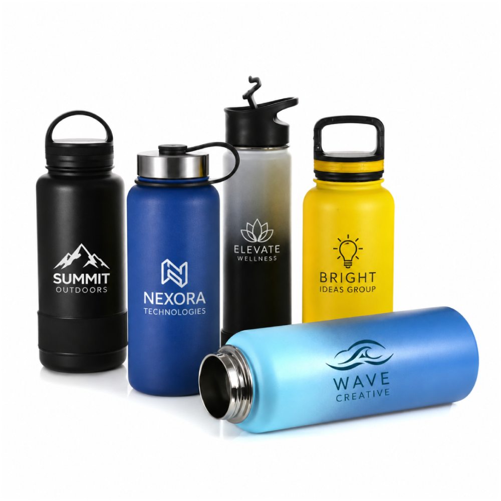 Custom-Vacuum-Insulated-Stainless-Steel-Water-Bottle-1 Front