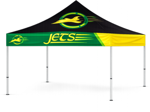 Custom Sublimated Event Tent Cover Front