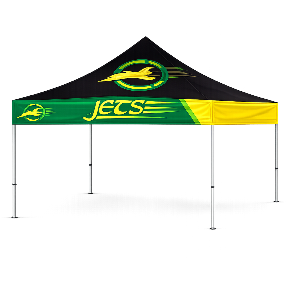 Custom Sublimated Event Tent Cover Front
