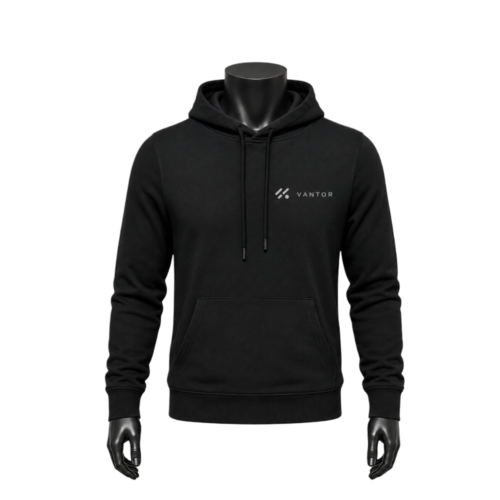 Custom Recycled Cotton Hoodie with Front Pocket
