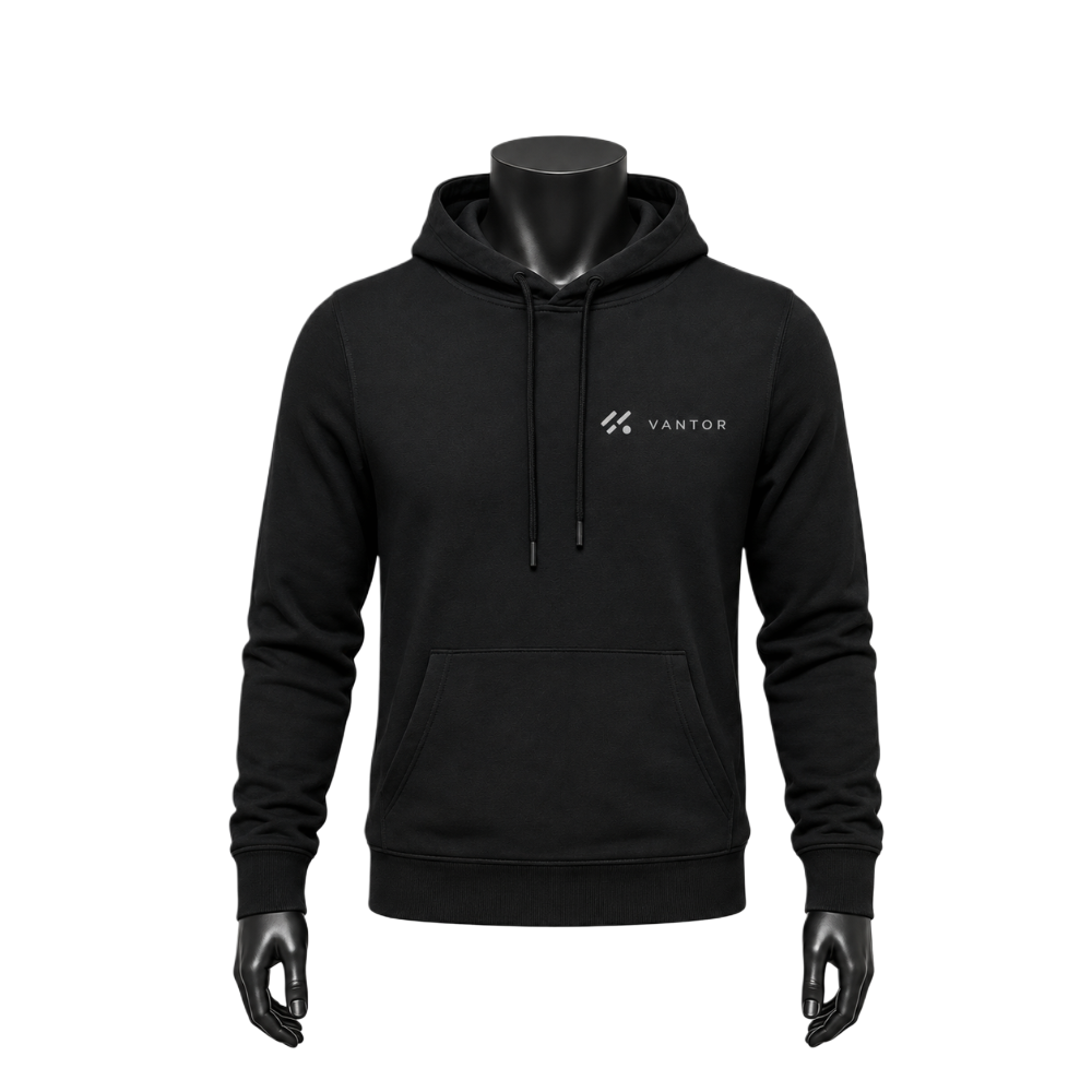 Custom Recycled Cotton Hoodie with Front Pocket