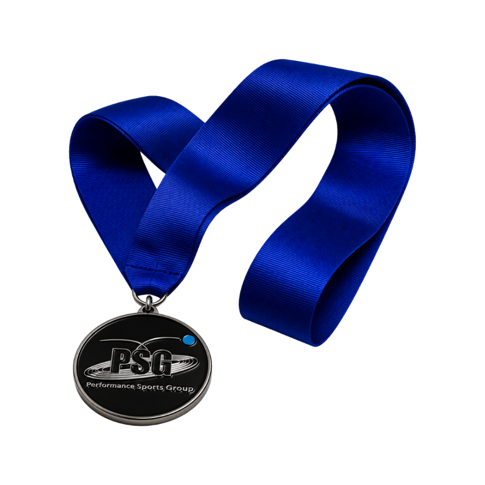 Gold-Metal-Sports-Soccer-Running-Marathon-Bespoke-Medal-with-Ribbon Front
