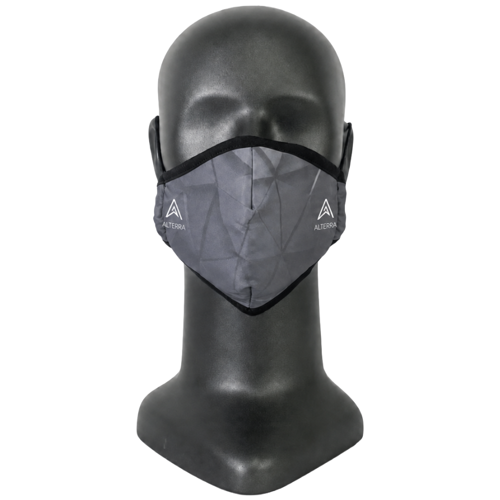 Custom Sublimation Face Mask Front