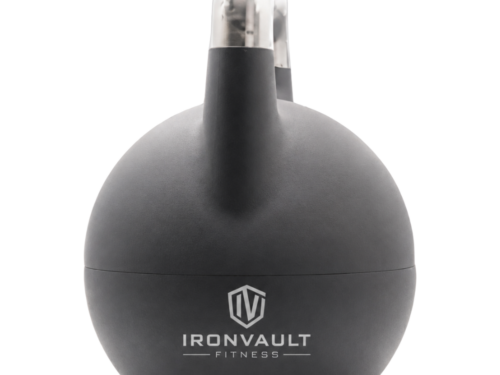 Adjustable Cast Iron Kettlebell Front View