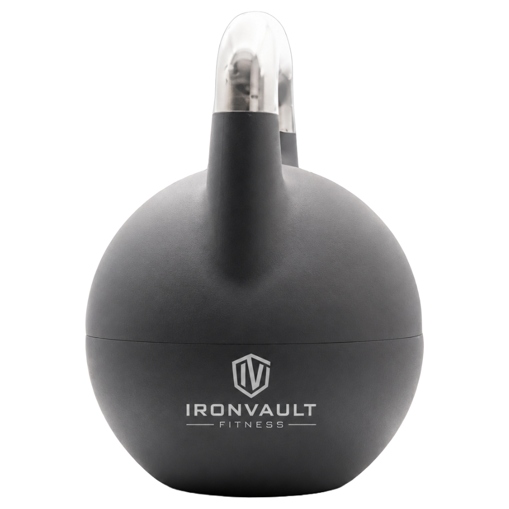 Adjustable Cast Iron Kettlebell Front View