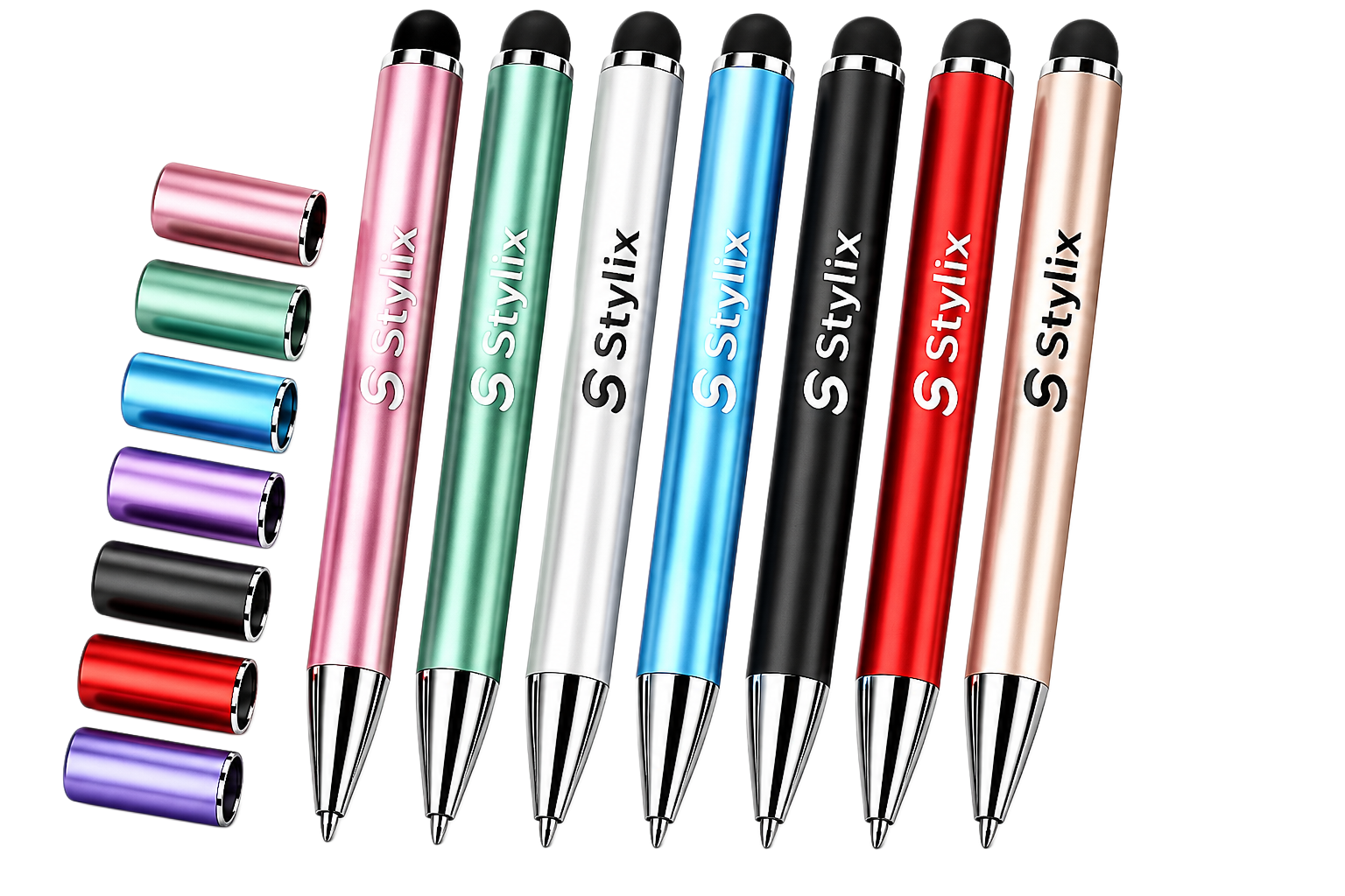Aluminum Stylus Pen with Magnetic Cap