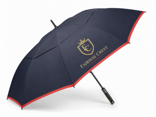 Custom Golf Umbrella with 60-Inch RPET Canopy
