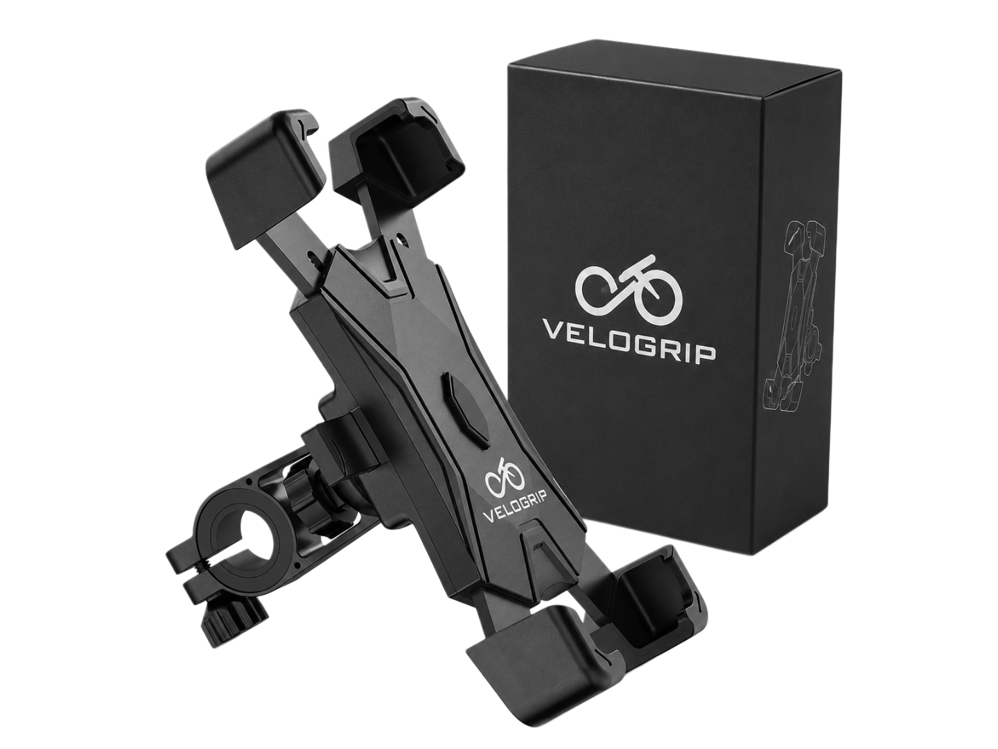 Custom Bike Handlebar Phone Mount