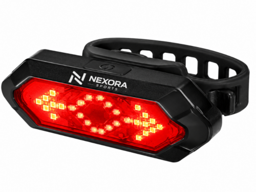 Rechargeable Bicycle Taillight with Wireless Turn Signal