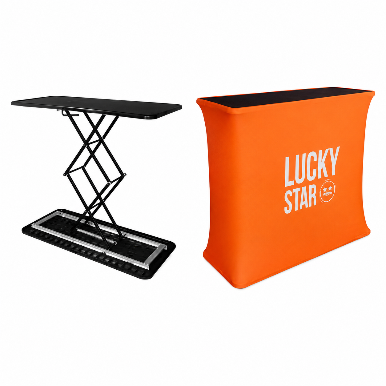 Custom Tension Fabric Exhibition Counter