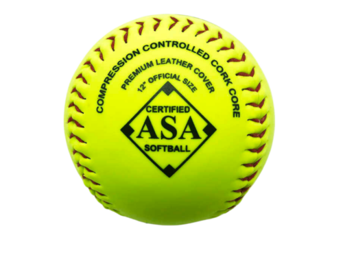 Custom 12-Inch Leather Softball