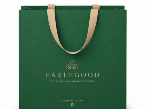 Custom Organic Cotton Drawstring Bag