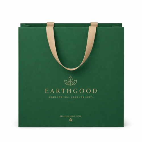 Custom Organic Cotton Drawstring Bag