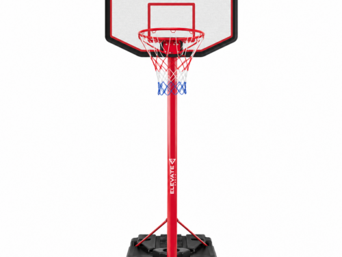 Adjustable Portable Basketball Hoop with Fillable Base