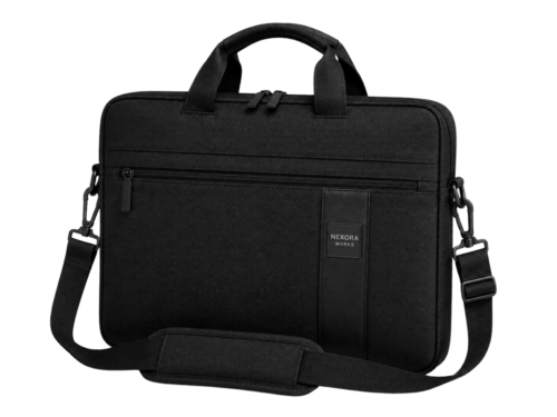 Custom Slim Laptop Briefcase with Shoulder Strap