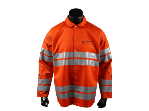 Custom Construction Button-Up Long Sleeve