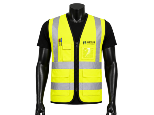 Custom Hi-Vis Reflective Safety Vest